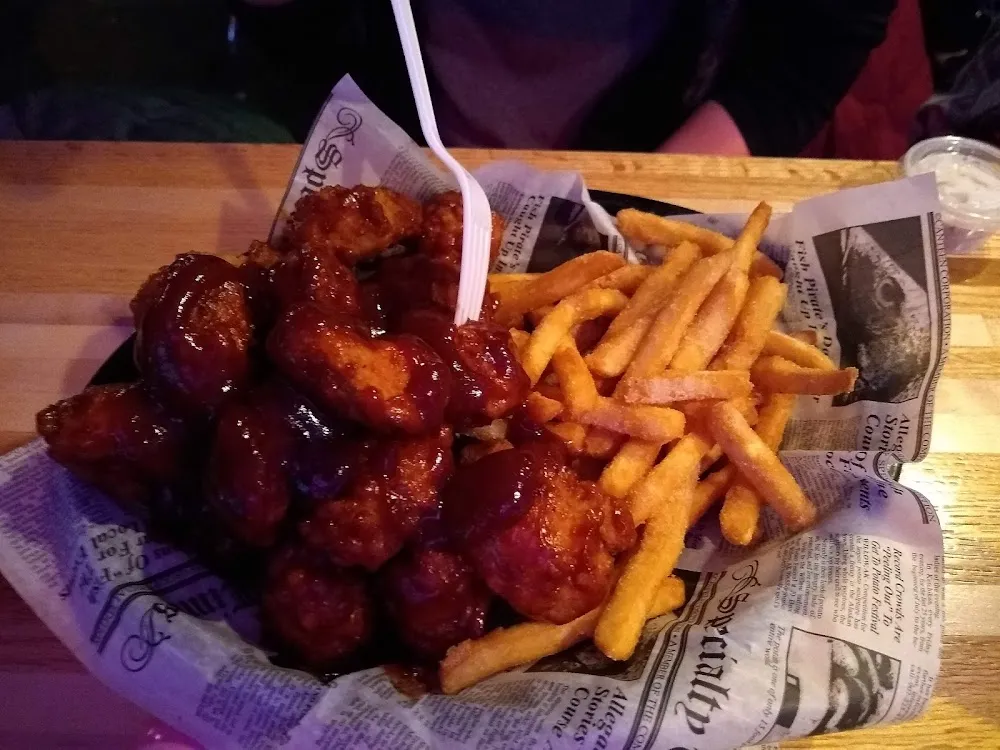 Barbeque Boneless Chicken Wings